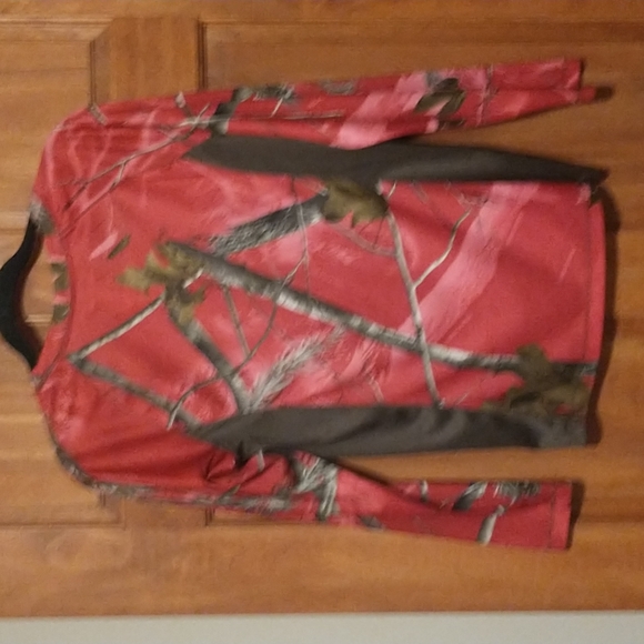 Real tree woman's size M with AP Dri-more tech pullover shirt - Picture 9 of 12